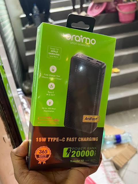 Oraima Power bank 20000mAh